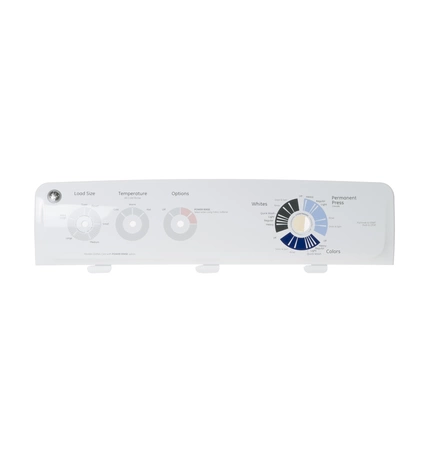 WH42X10899 GE Washer Backsplash Assembly