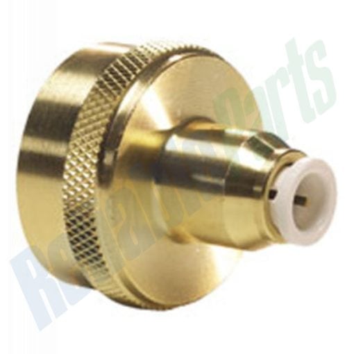 EZ-FLO OEM NC2098LF OEM 3/4" FHT x 1/4" John Guest Lead-Free Brass Fitting - Image 2