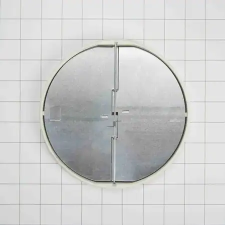 W10355451 Whirlpool Range Hood 7" Round Vent Damper - Image 3
