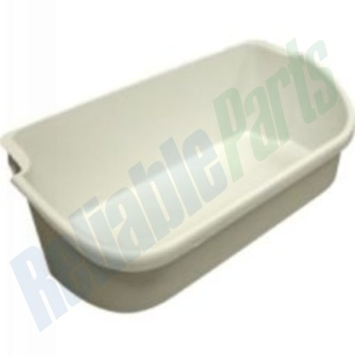 240356401 Frigidaire Refrigerator White Door Shelf Gallon Bin - Image 2