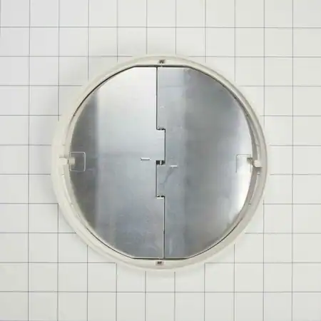 W10355451 Whirlpool Range Hood 7" Round Vent Damper - Image 2