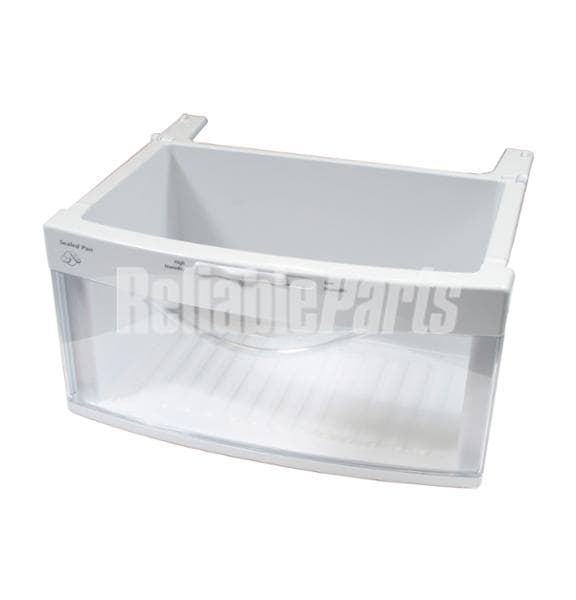 WR32X10524 GE Refrigerator Bottom Meat Pan Assembly - Image 3