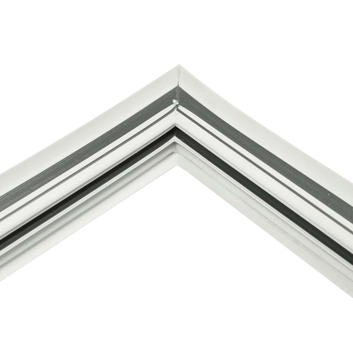 241872501 Frigidaire Refrigerator White Magnetic Freezer Door Gasket - Image 5