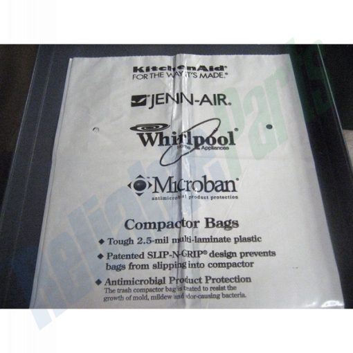 W10165293RB Whirlpool Trash Compactor 18 Inch Plastic Bags - 60 Pack - Image 5