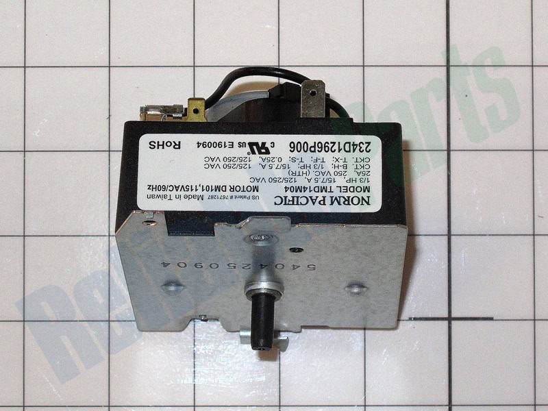 WE04X20416 GE Washer Dryer Control Timer with Plastic Shaft - Image 6