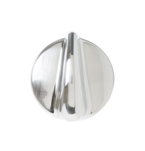 WB03X10316 GE Oven Burner Knob Chrome
