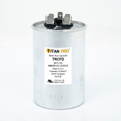 TRCFD205 Packard Titan Pro Run Capacitor 20+5 MFD 440/370 Volt Round