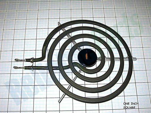WB30X253 GE Oven Burner Surface Unit Element 8" 4t 2100w Black Medalion - Image 8