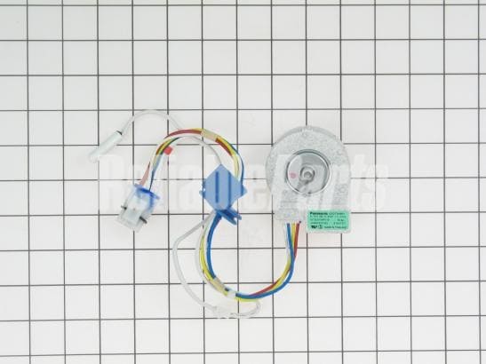 WR60X10074 GE Refrigerator Evaporator D/C Motor with Thermistor - Image 4