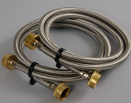 WM-50-185-2 USD Washer Hose Ss Straight 5 Ft