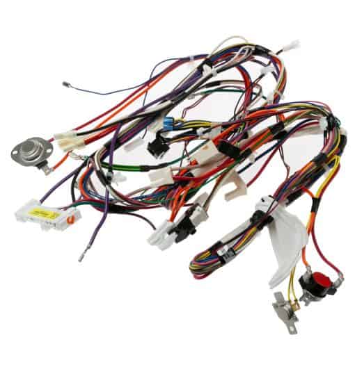 GE OEM WE08X37197 OEM Main Harness for Electric Top Load Dryer