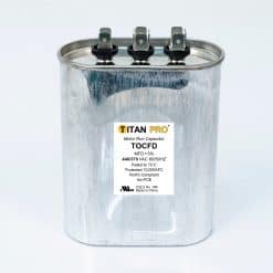 TOCFD605 Packard Titan Pro Run Capacitor 60+5 MFD 440/370 Volt Oval