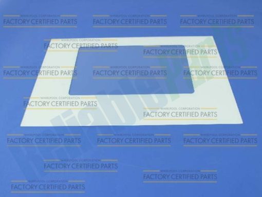 WPW10118454 Whirlpool Door Outer Glass White - Image 4
