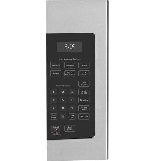 WB56X29817 GE Oven Control Panel Assembly Stainless Steel