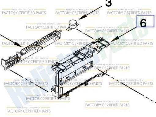 WPW10380685 Whirlpool Dishwasher Electronic Control Board - Image 2