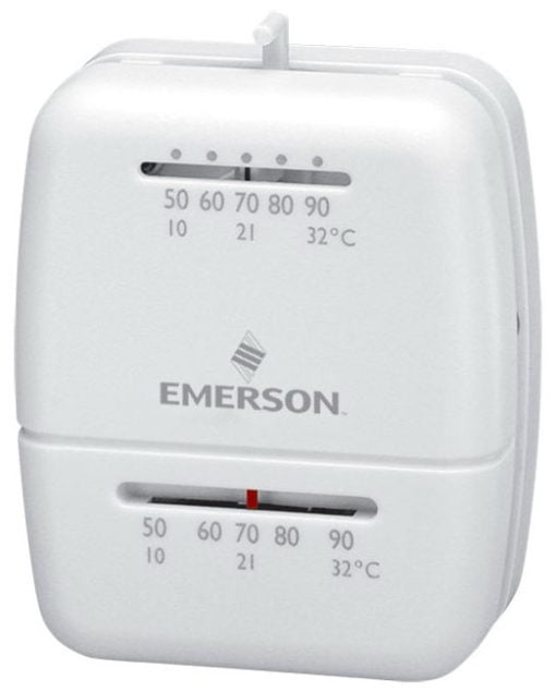 1C20-101 White Rodgers Mercury Free Single Stage Setpoint Thermostat