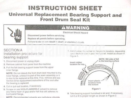 279264 Whirlpool Bearing & Seal Kit - Image 3