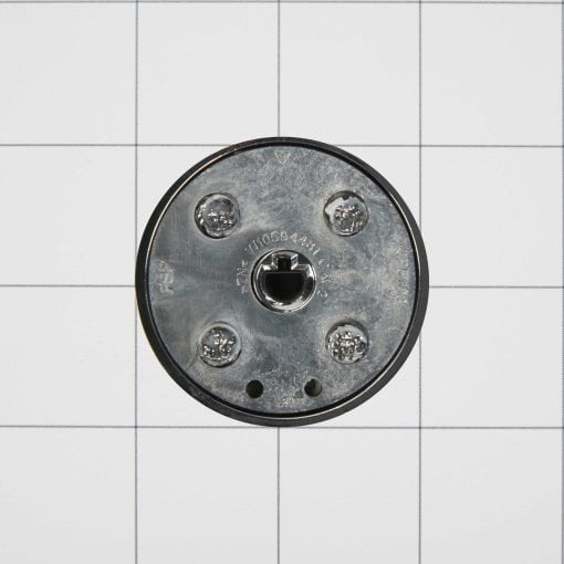 W10766544 Whirlpool Range Burner Control Knob Stainless - Image 3