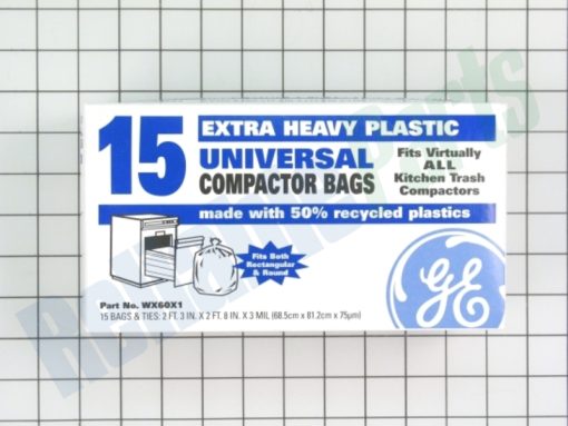 WX60X1 GE 15" Trash Compactor Bags 15PK - Image 4