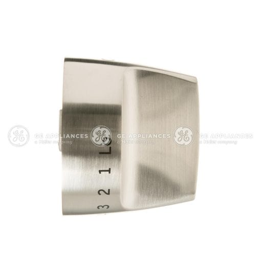 WB03X31672 GE Range Stainless Steel Control Knob - Image 5