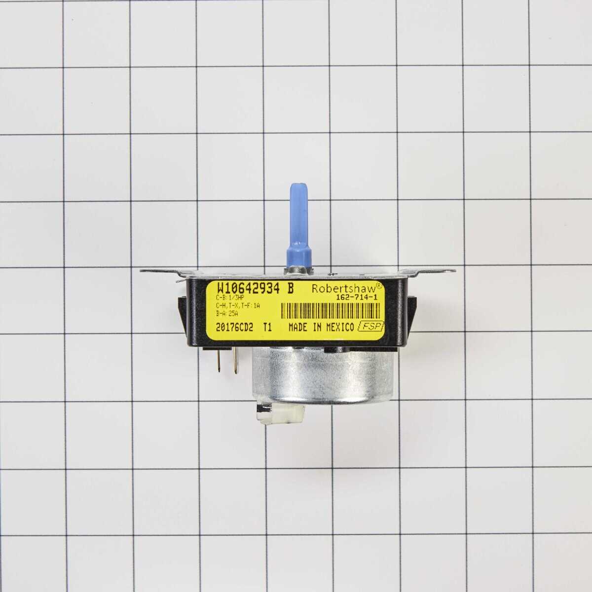 W10854240 Whirlpool Laundry Center Dryer Timer - Image 4