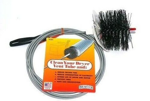 BR013 Brushtech Dryer Vent Cleaning Brush 10' Long - Image 7