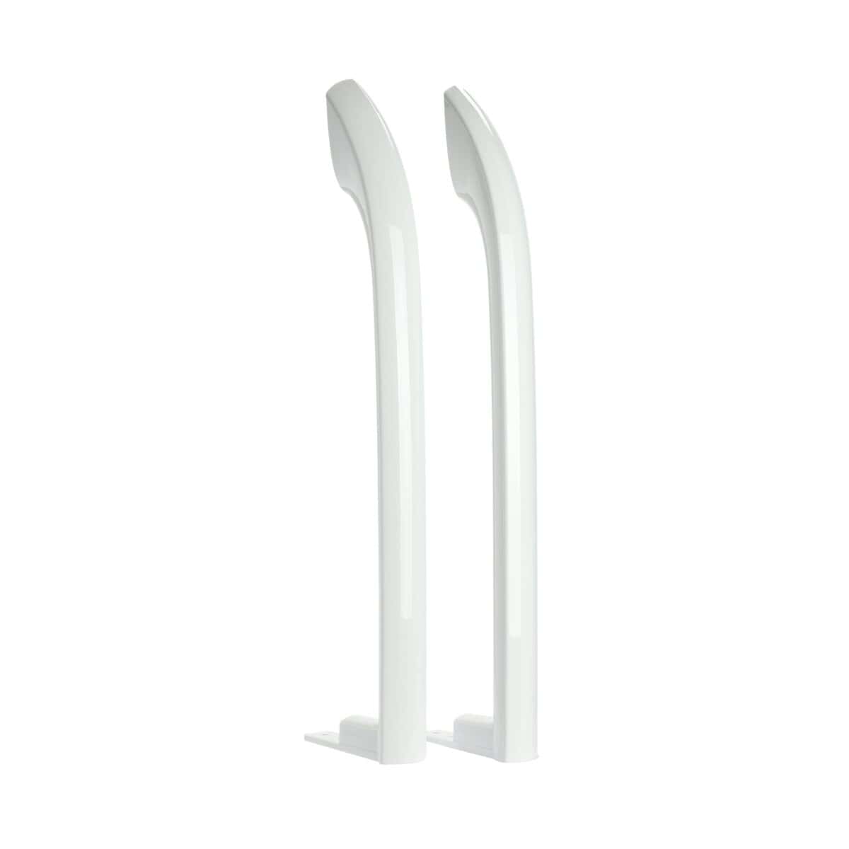 5304506469 Frigidaire Refrigerator White Door Handle Set