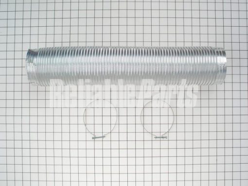 5305512431 Frigidaire 8' Long 4" Aluminum Semi Rigid Clothes Dryer Vent Ducting - Image 6