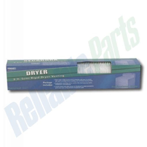 5305512431 Frigidaire 8' Long 4" Aluminum Semi Rigid Clothes Dryer Vent Ducting - Image 3