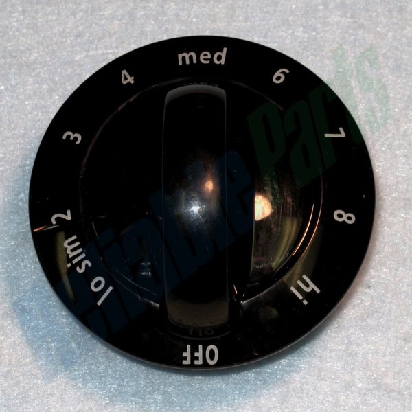 318196634 Frigidaire Oven Surface Unit Control Knob (Black) - Image 5