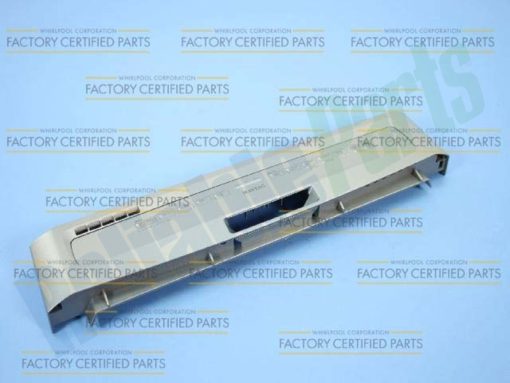 W10811151 Whirlpool Dishwasher Control Panel Silver - Image 4