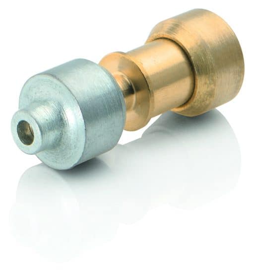 L13000619 Vulkan Fittings Refrigerator Straight Brass Reducing Connector .197" Or 3/16" - .079"