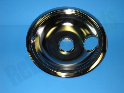 WB31T10010 GE Oven 6" Chrome Burner Drip Bowl - Image 9