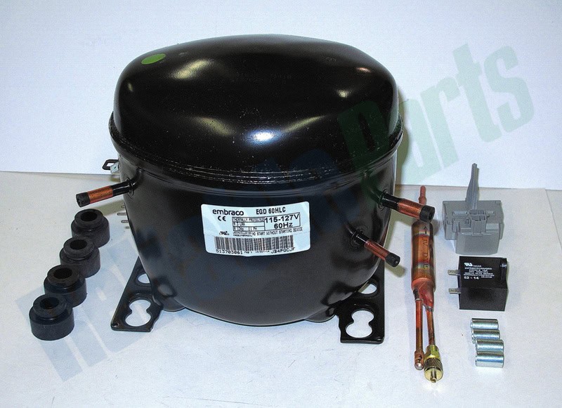 WPW10466675 Whirlpool Refrigerator Compressor - Image 2