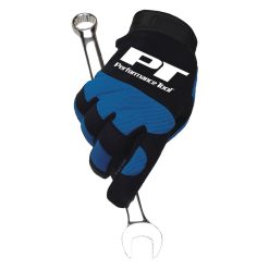 Performance Tool OEM W89001 OEM Mechanics Gloves Blue (XL) for Appliances