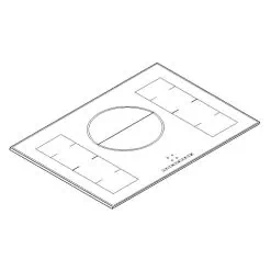 00770815 Bosch Oven Ceramic Glass Hob Top