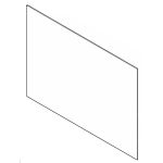 139010500 Frigidaire Oven Glass