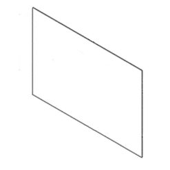 316452773 Frigidaire Range Glass