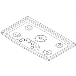 808957902 Frigidaire Oven Maintop