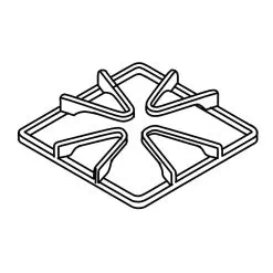 8273348 Whirlpool Range Burner Grate