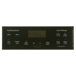 WB07X26713 GE Range Faceplate Graphics