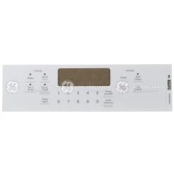 WB07X26749 GE Range Faceplate Graphics (White)