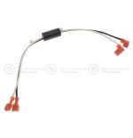 WB18X21197 GE Range Hood Wire Harness with Ferrite