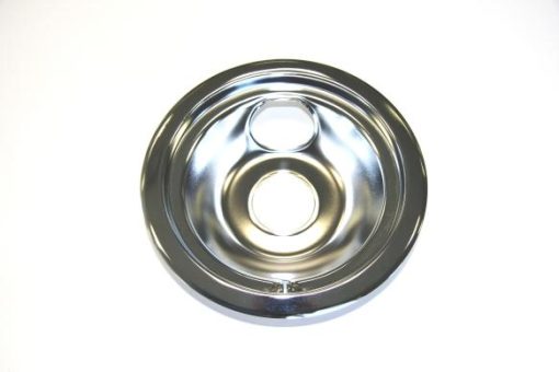 WB31T10010 GE Oven 6" Chrome Burner Drip Bowl