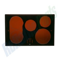 WB62T10533 GE Range Black Glass Maintop Assembly