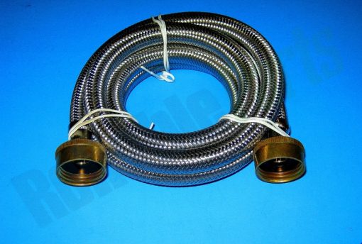 8212487RP Whirlpool 5' Industrial Grade Nylon Braid Fill Hoses 2 Pack - Image 5