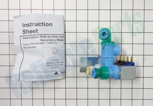 12002193 Whirlpool Refrigerator Kit Water Valve - Image 4
