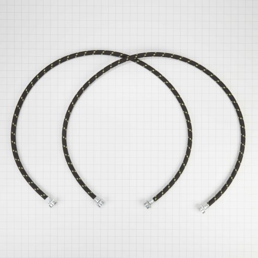 8212487RP Whirlpool 5' Industrial Grade Nylon Braid Fill Hoses 2 Pack - Image 2