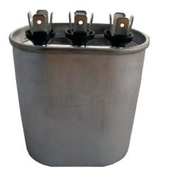 CD45+5X440: OVAL DUAL RUN CAPACITOR