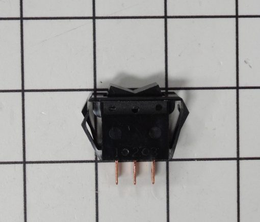 Supco OEM ES15905 OEM Rectangular Black Panel Rocker Switch for Appliances
